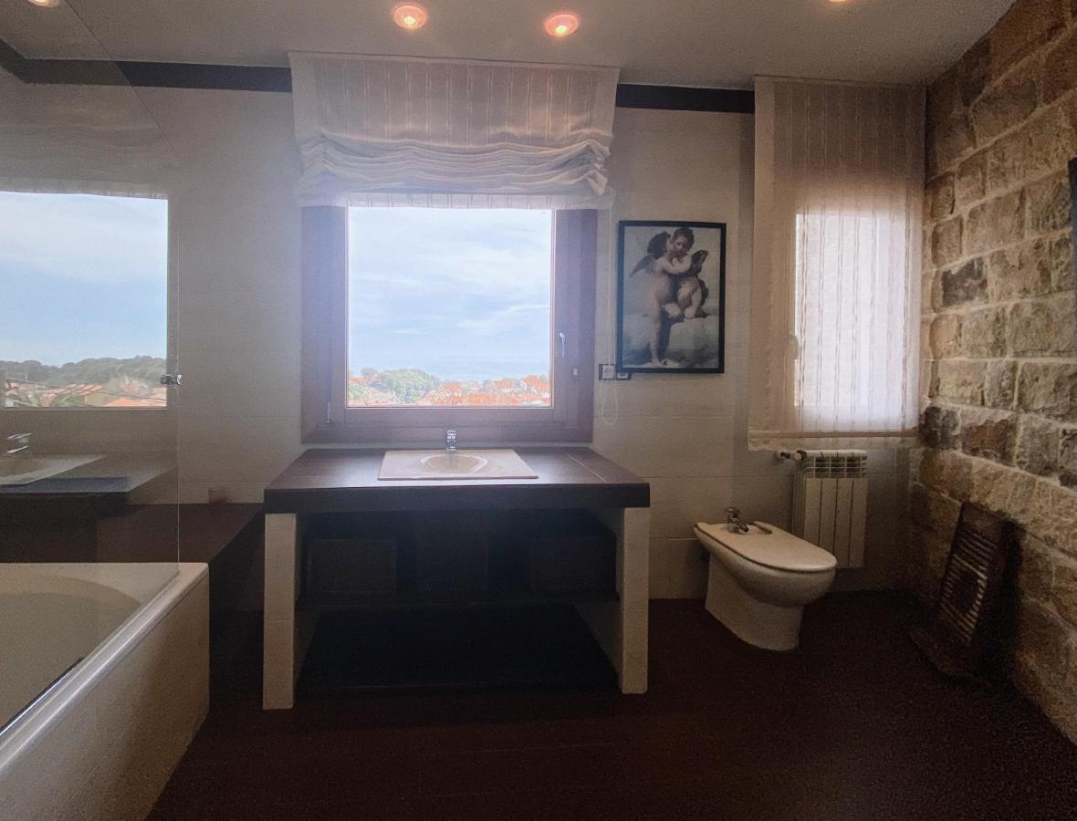 Vila La Jarocha, Casa Con Vistas Al Mar En Pechón Exteriér fotografie